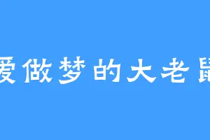 爱做梦的大老鼠