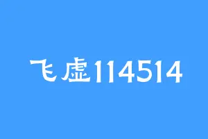飞虚114514