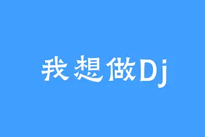 我想做Dj