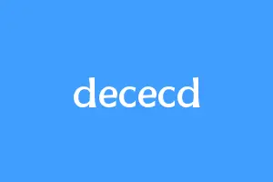 dececd