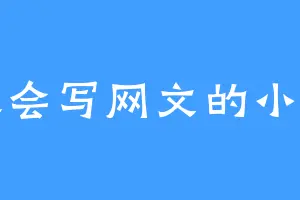 不太会写网文的小流星