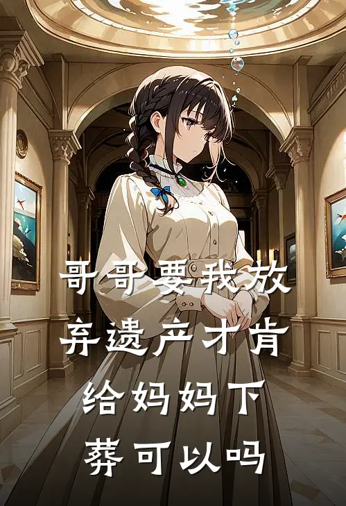 哥哥要我放弃遗产才肯给妈妈下葬可以吗