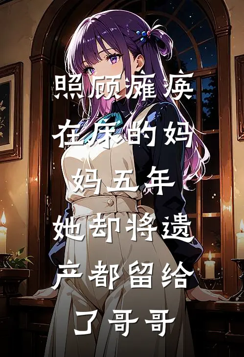 照顾瘫痪在床的妈妈五年，她却将遗产都留给了哥哥明妤赵子瑛小说免费完结_完本热门小说照顾瘫痪在床的妈妈五年，她却将遗产都留给了哥哥明妤赵子瑛