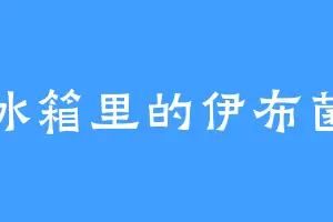 冰箱里的伊布菌