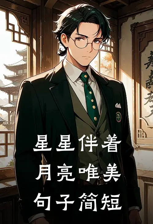 星星伴着月亮唯美句子简短