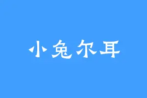 小兔尔耳