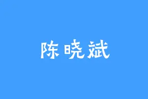 陈晓斌