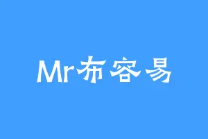 Mr布容易