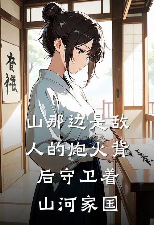 山那边是敌人的炮火背后守卫着山河家国