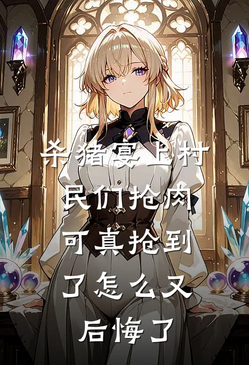 杀猪宴上村民们抢肉，可真抢到了怎么又后悔了