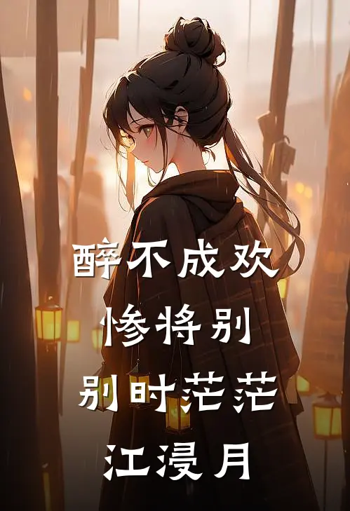 醉不成欢惨将别,别时茫茫江浸月